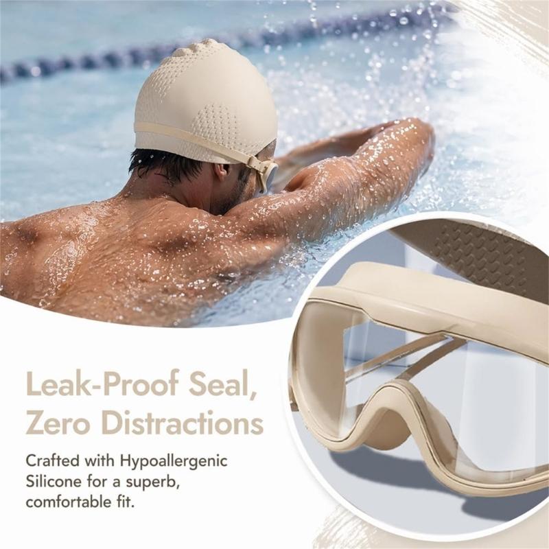 Swim Hat Silicone - Y1UC 1 Juego gorro y gafas