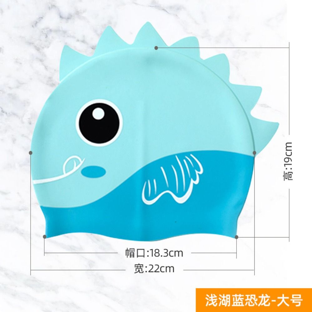 Swim Hat Silicone - Material de silicona para cabello largo,