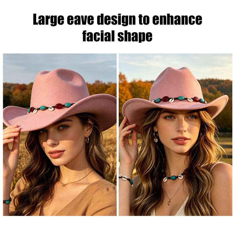 Fedora Hat Wool - Accesorios de Viaje para Mujer, Sombrero
