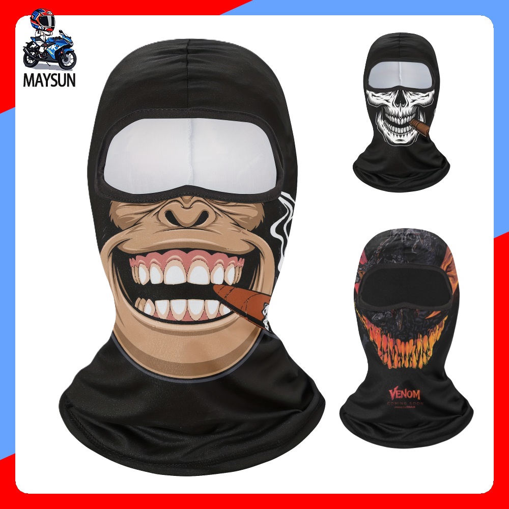 Skull Cap Helmet Liner - Protector solar para exteriores, nueva máscara