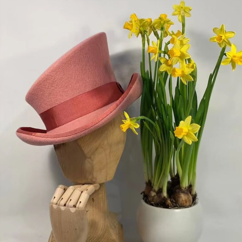 Fedora Hat Wool - Sombrero de fieltro de lana con