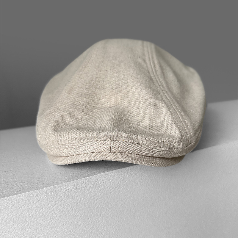 Gorra Newsboy Vintage de Lino, - Newsboy Cap Ivy reseña y precio