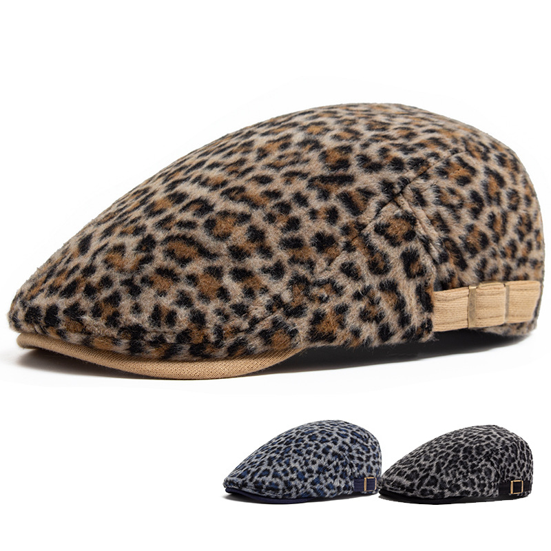 Gorra plana con estampado de l - Newsboy Cap Ivy reseña y precio