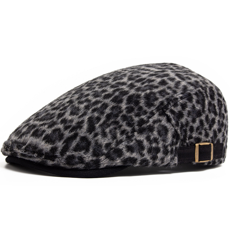 Gorra plana con estampado de l - Newsboy Cap Ivy reseña y precio