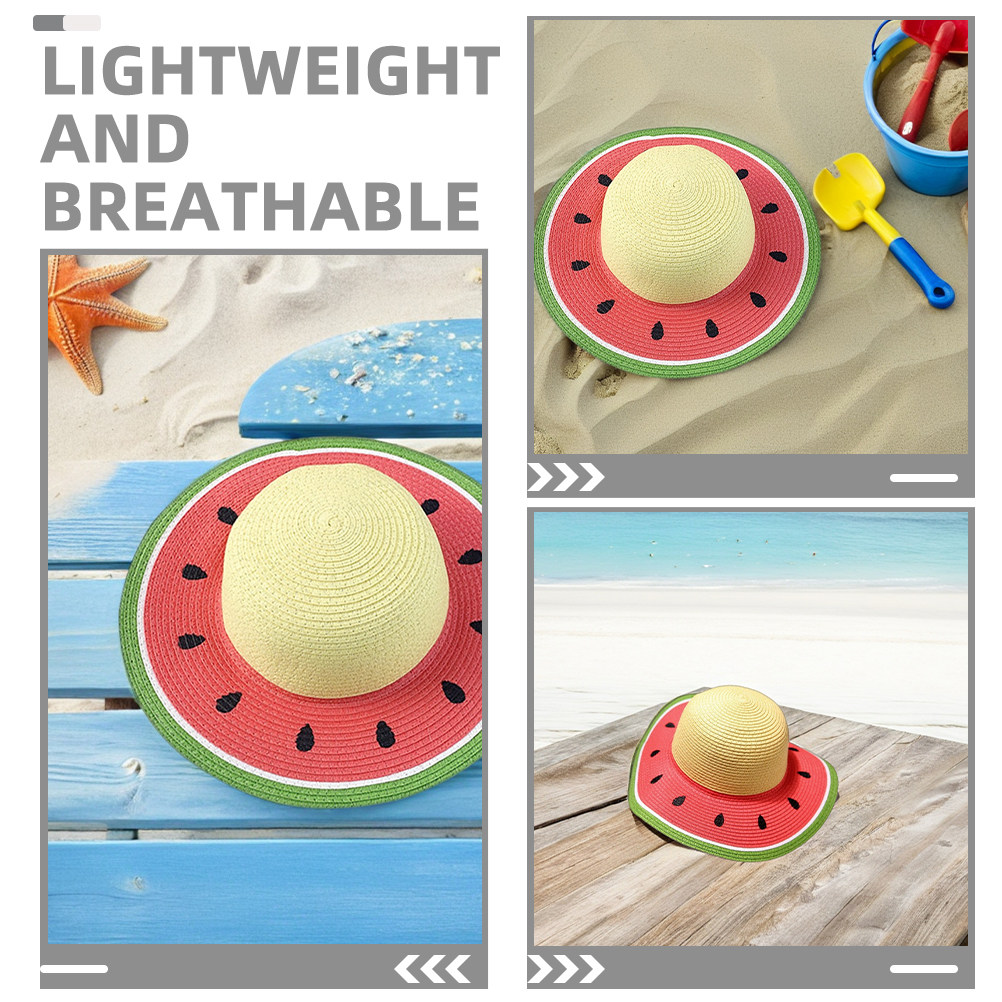Sombrero de Paja de Sandía par - Sun Hat Wide Brim reseña y precio