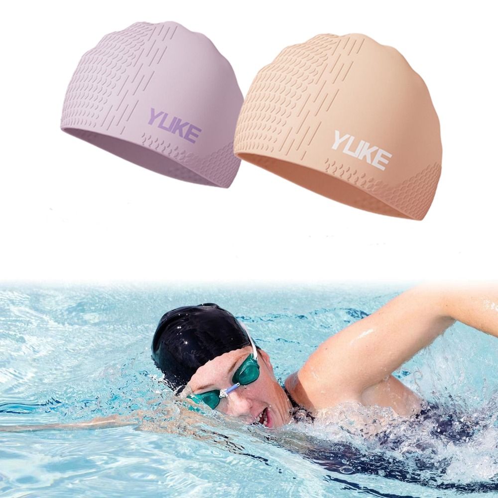 Gorro de natación de color sól - Swim Hat Silicone reseña y precio
