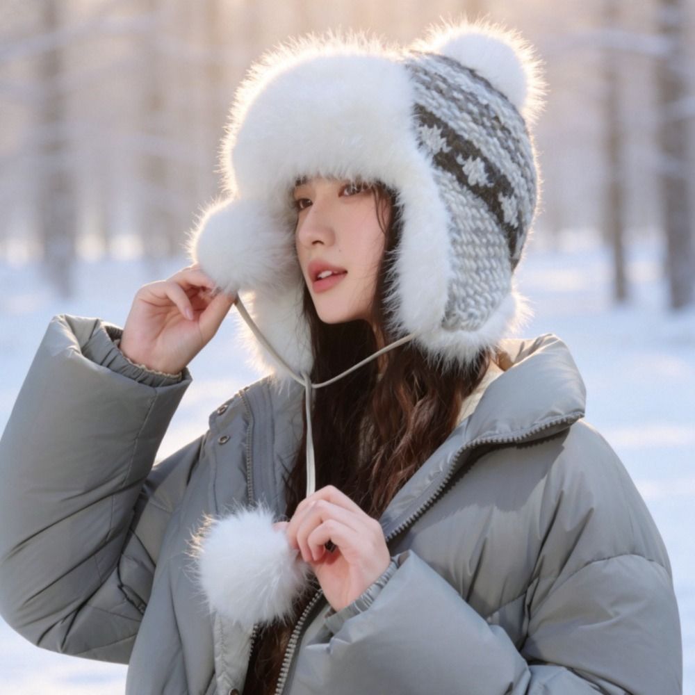 Elegante Gorro de Punto de Pol - Trapper Hat Ear Flap reseña y precio