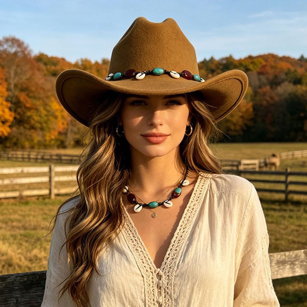 Accesorios de Viaje para Mujer - Fedora Hat Wool reseña y precio